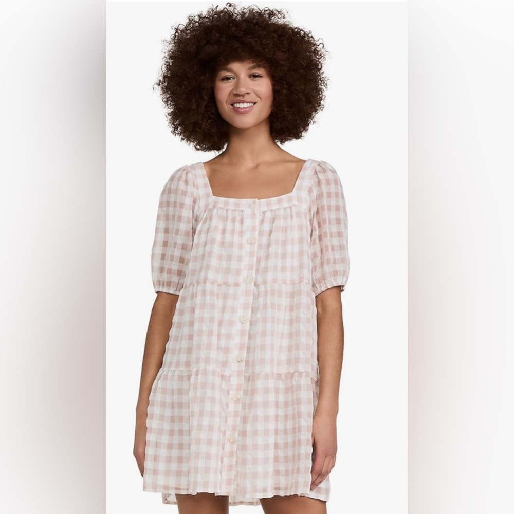 En Saison Gingham Dress